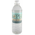 16.9 Oz. Custom Labeled Bottled Water w/Flat Cap